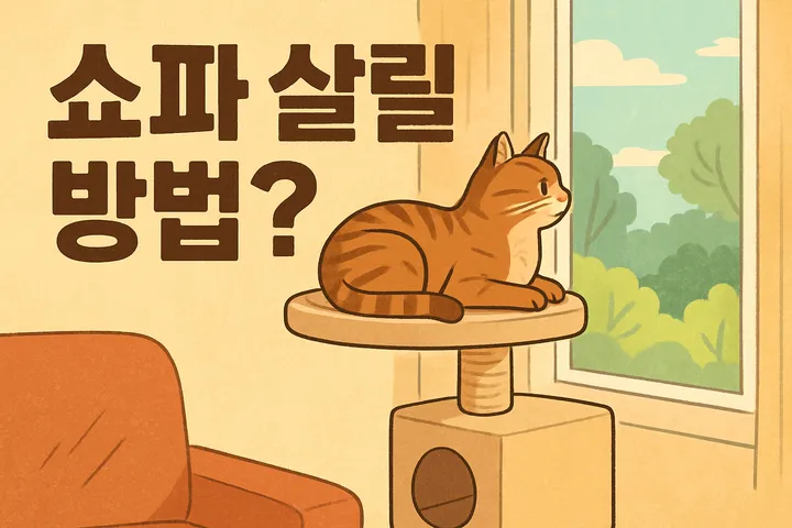 캣타워 스크래쳐 설치 고민