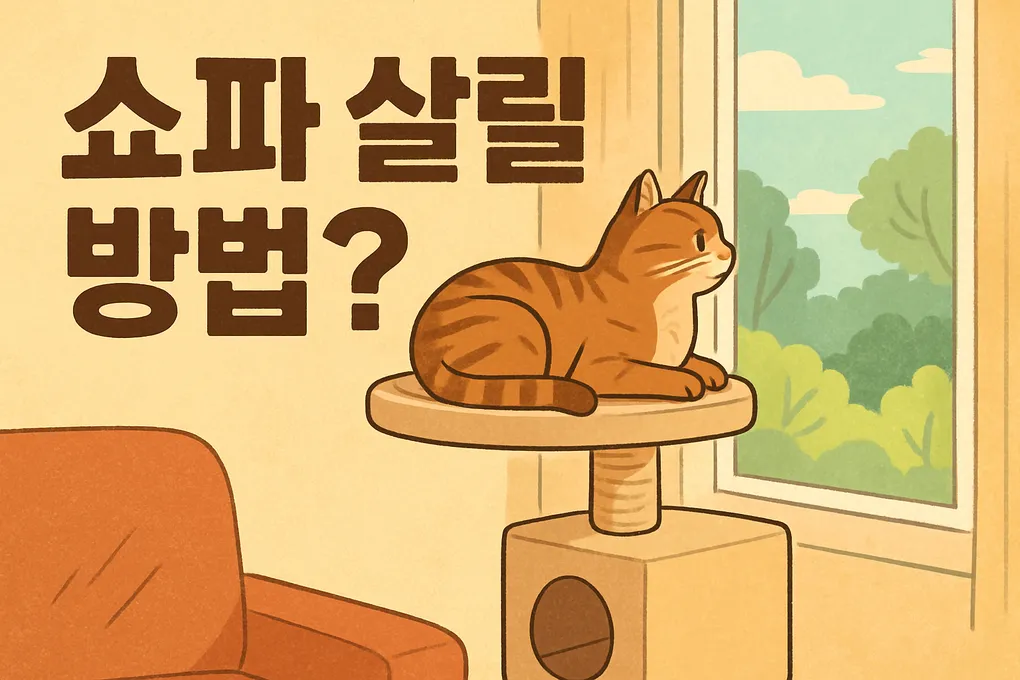 캣타워 스크래쳐 설치 고민