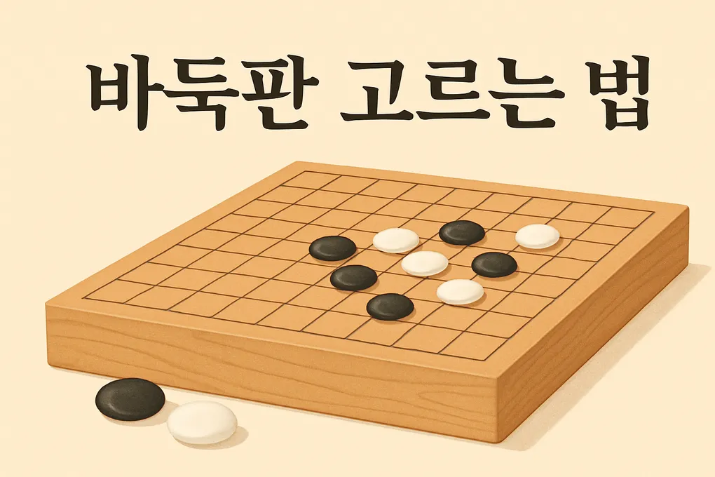 바둑판 선택부터 사용까지, 내가 찾은 최적의 바둑 환경