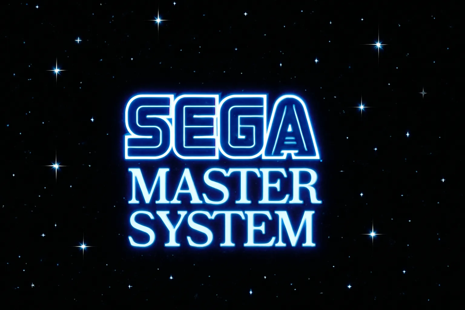 세가마스터시스템 부팅화면 일러스트 에뮬레이션 레트로게임