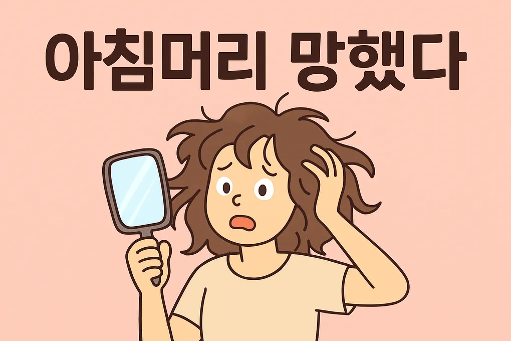 아침에 일어나자마자 하는 셀프 헤어 관리 꿀팁