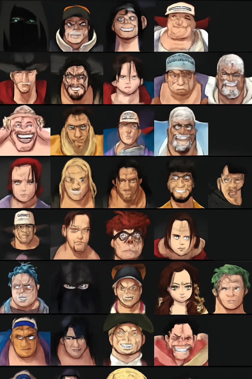 원피스 캐릭터 강함 순위 티어 리스트