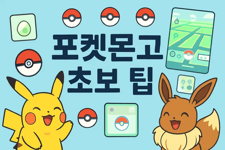 포켓몬고 초보 팁 모음 - 돈 안 쓰고 즐기기!