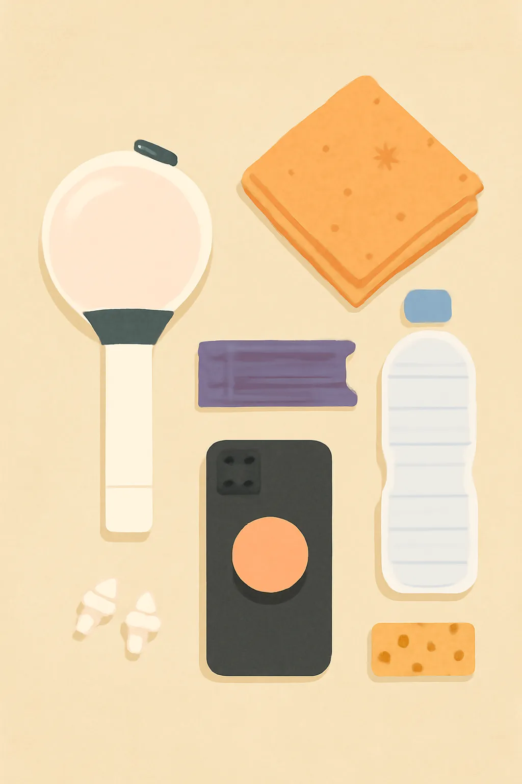 day6 콘서트 fourever 라이브후기 준비물 일러스트